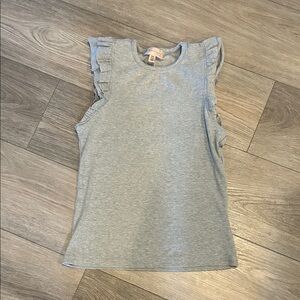 Philosophy Light Gray Ribbed Tank‎ Top Size M